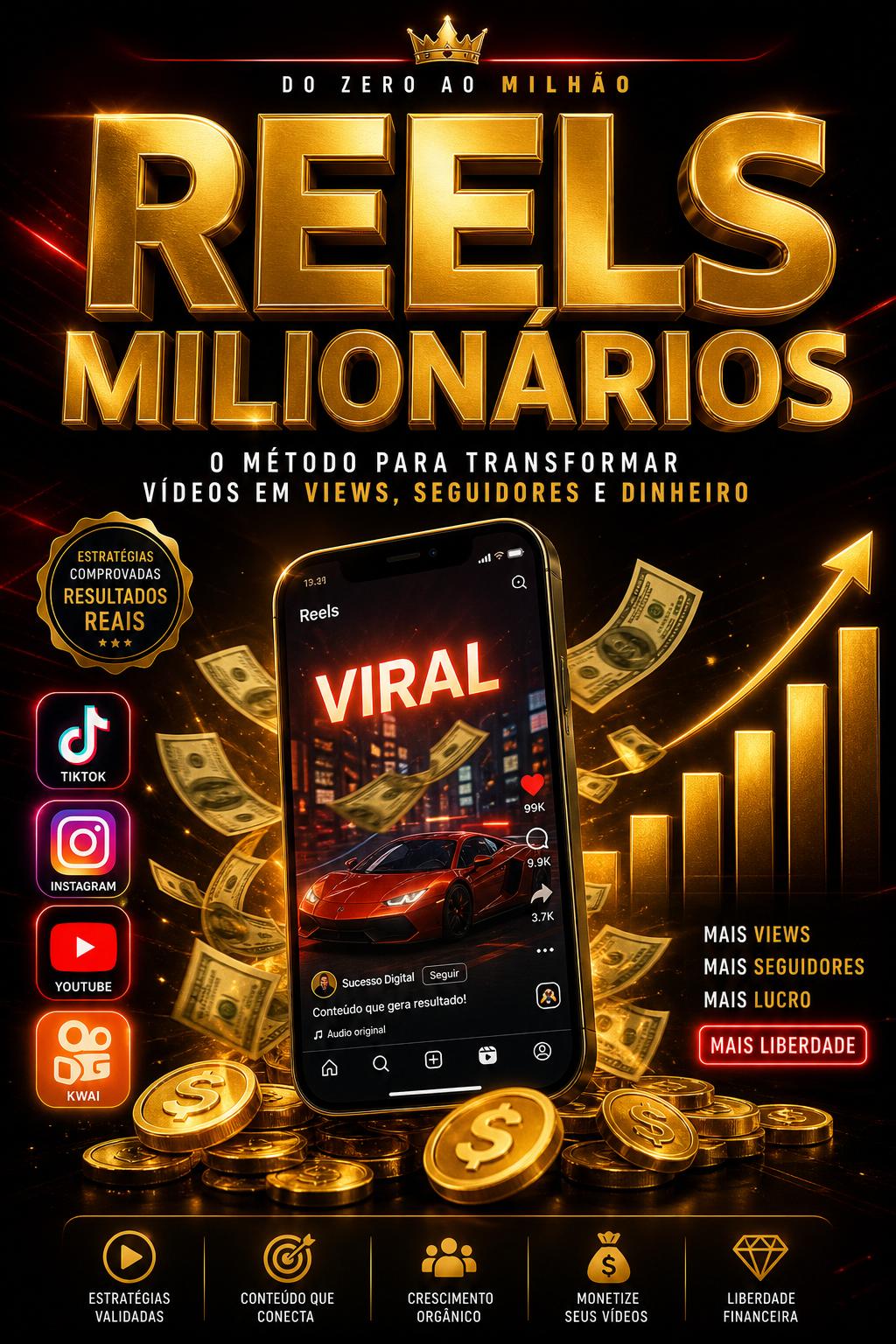 E-book Reels Milionários